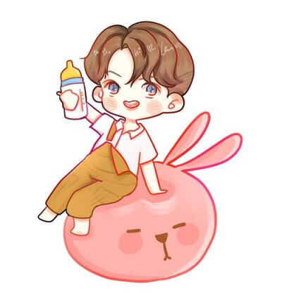 Justin黄明昊手绘图