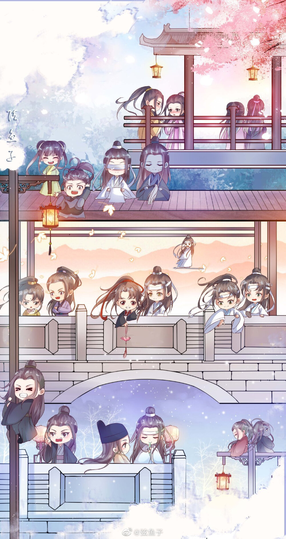 魔道全家福