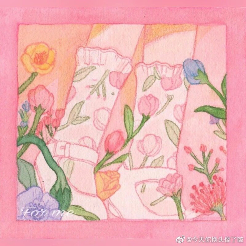 Fommy头像 少女心 可爱 甜美 软萌 软妹子 萝莉 少女
WB：今天你换头像了啵