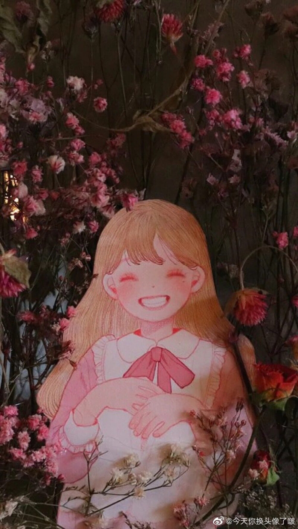 Fommy 少女心 可爱 软萌 甜美 软妹子 少女 萝莉 粉色系
WB：今天你换头像了啵