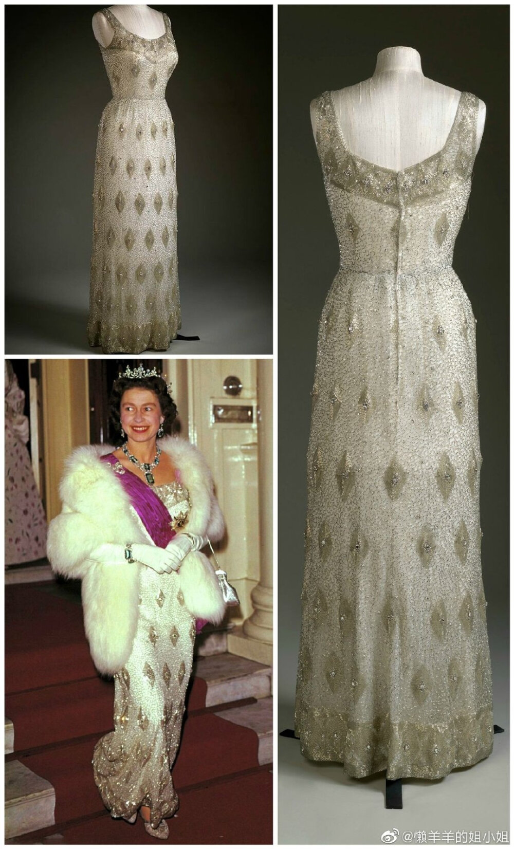 伊丽莎白二世 礼服图片