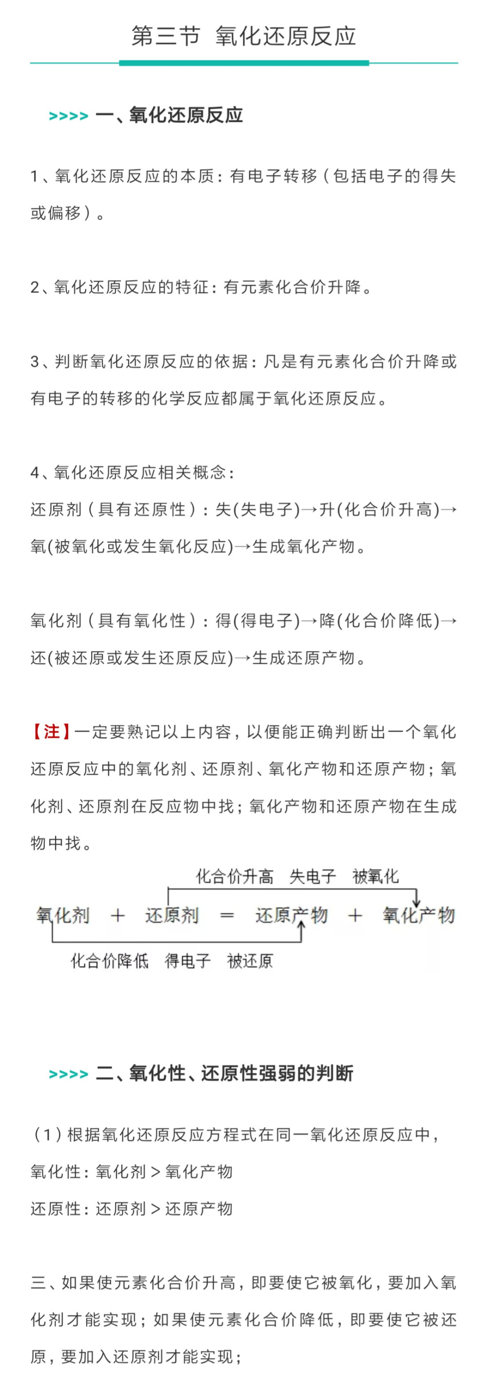 必修一
第二章 化学物质及其变化
第三节 氧化还原反应