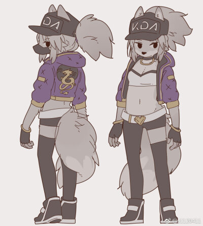 LOL中K/DA女团的阿卡丽～