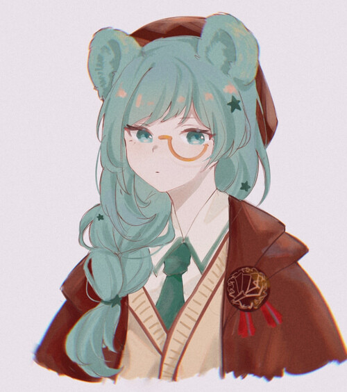 明日方舟 真理。图源：lofter，画师：ALmoe。未授权，侵删致歉。