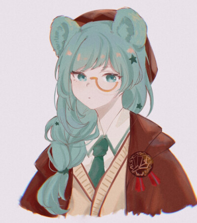 明日方舟 真理。图源：lofter，画师：ALmoe。未授权，侵删致歉。