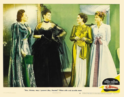 女人们 1939
瑙玛•希拉 Norma Shearer
琼•克劳馥 Joan Crawford
罗莎琳德·拉塞尔 Rosalind Russell