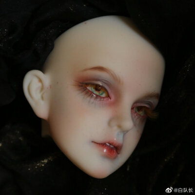 bjd妆面 娃娃bjd
图源微博:白队长