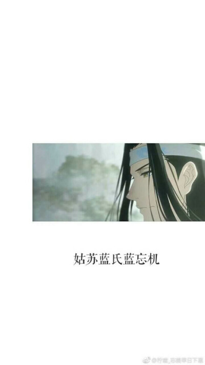 苏旬 魔道祖师