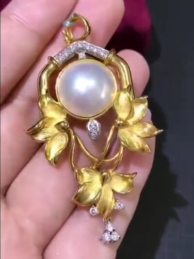 珍珠 黄金古董珠宝