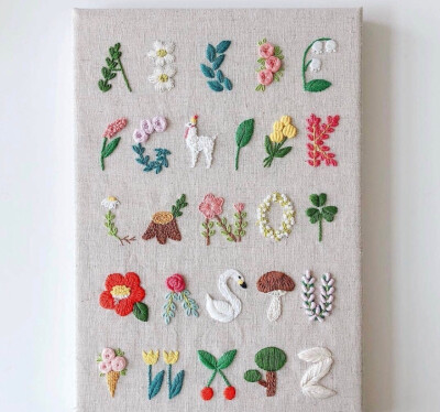 刺绣图片～图源ins