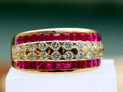 溫莎公爵夫人的珠寶，黃金紅寶石鑽石手鐲