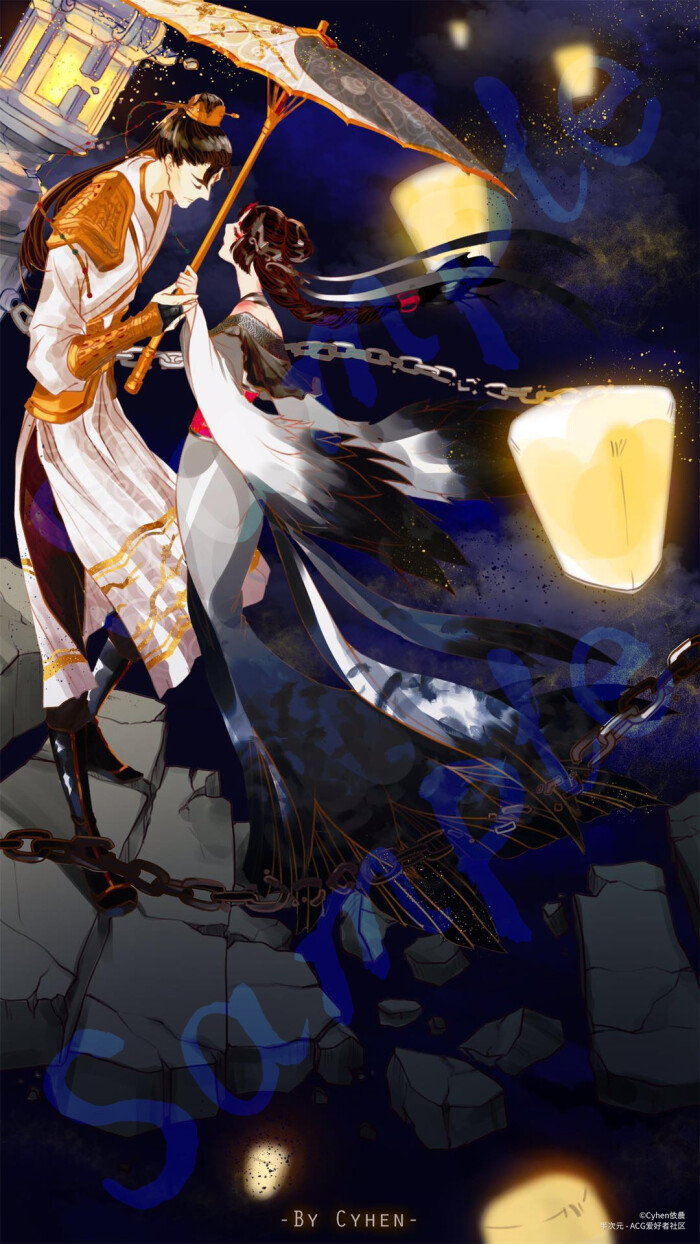 宿蝶cp 堆糖 美图壁纸兴趣社区