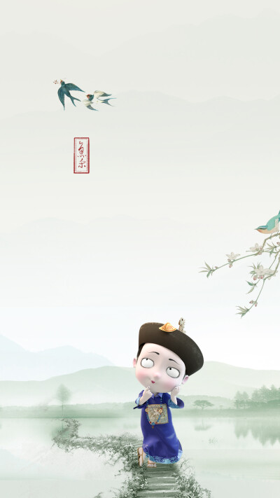 瞥一眼枝上竹叶点点，便洗净心头仆仆风尘