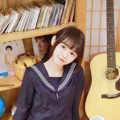 真人女头，闺蜜头像
转自微博：关丹GuanDan