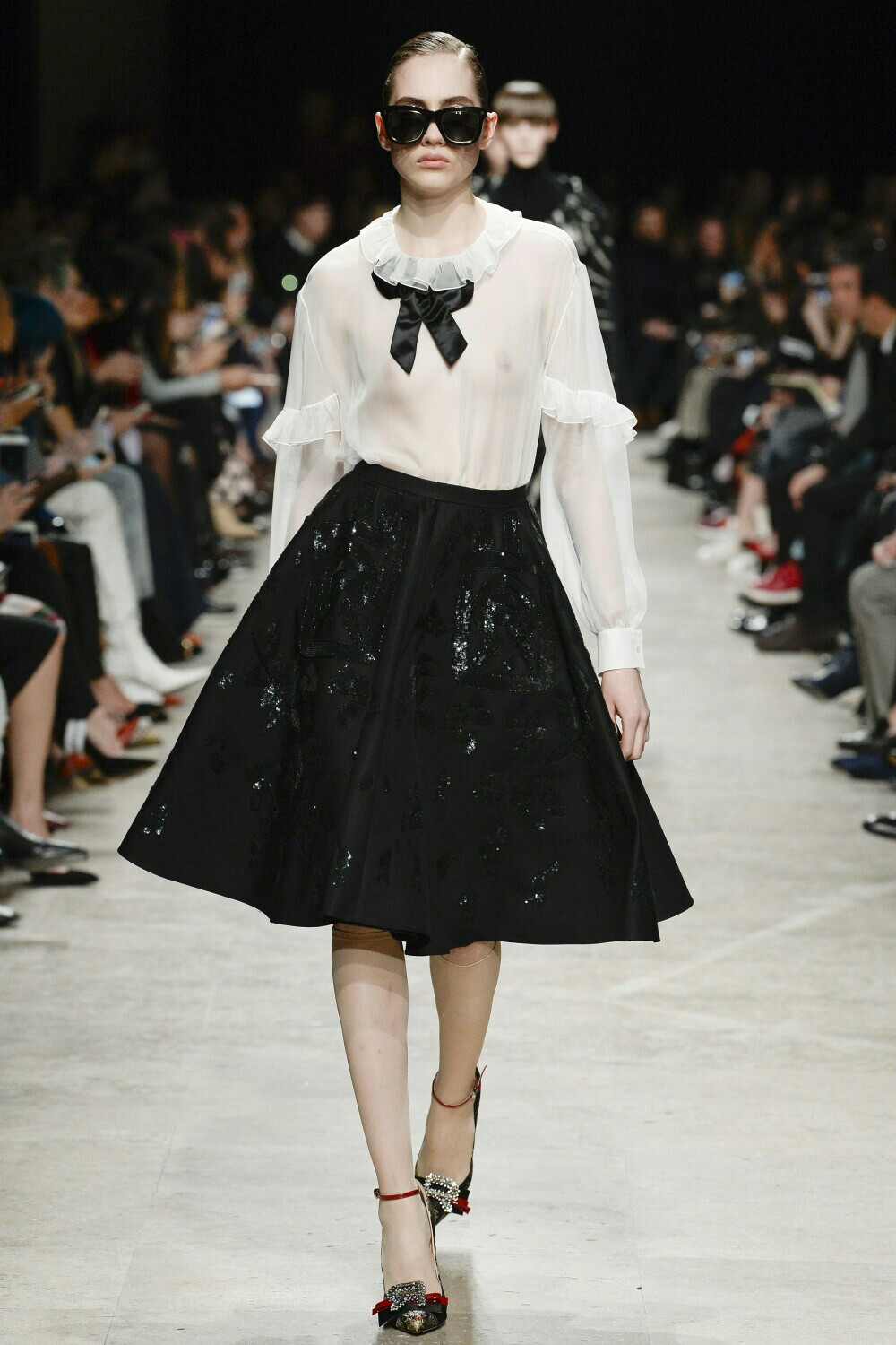 秀场时尚大牌模特时装周