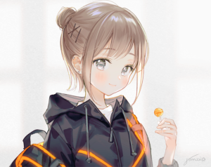 可爱的女孩子 绘师：gomzi（p id=1023317） 本作品id=76539349