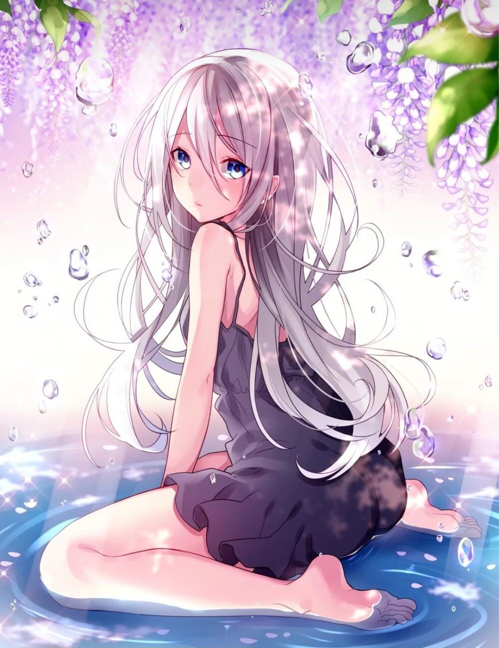 动漫图:（花海边境）＊