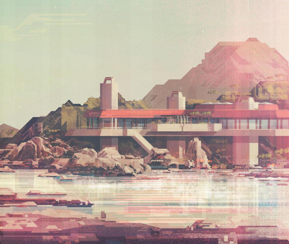 建筑风景
James Gilleard ​