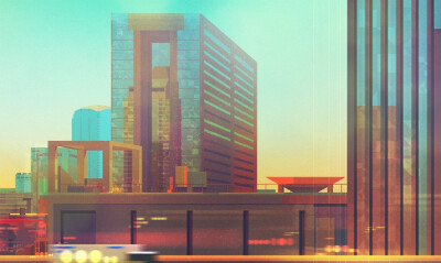 建筑风景
James Gilleard ​