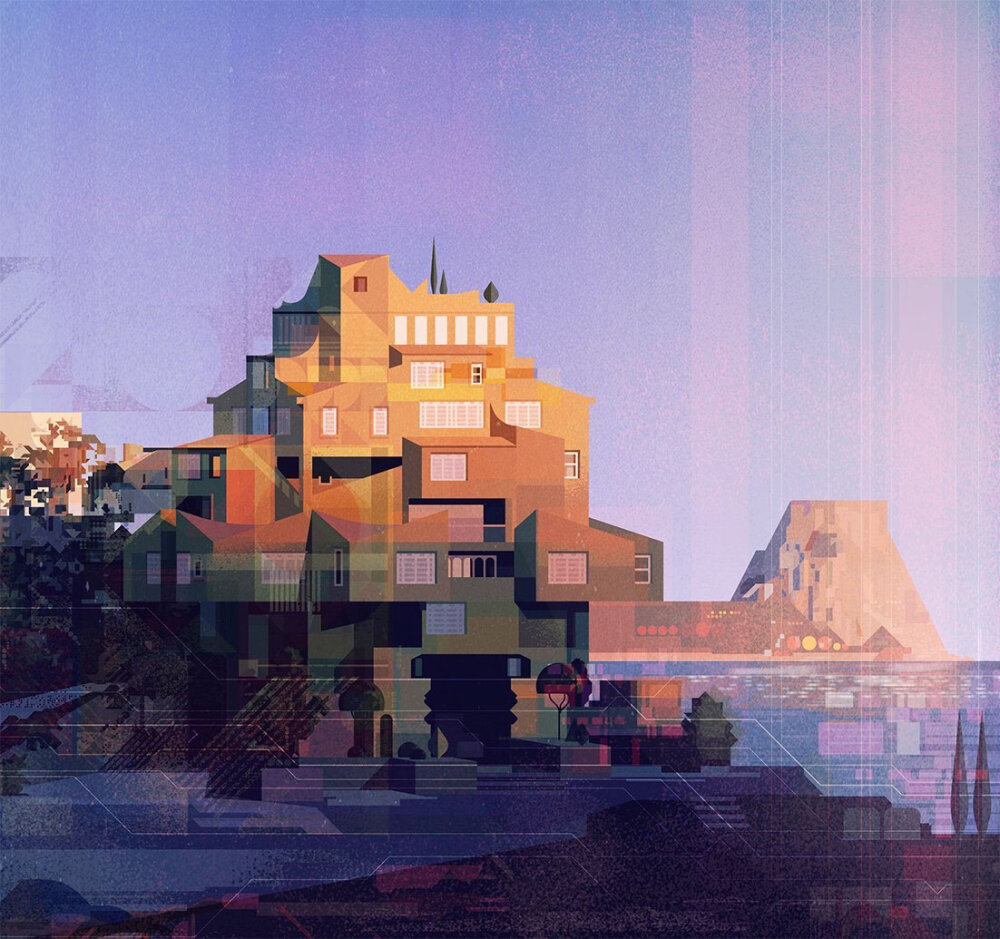 建筑风景
James Gilleard ​