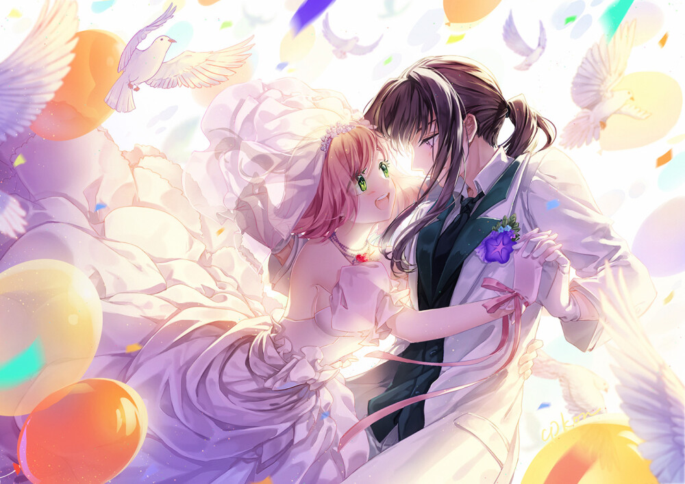 TOV薄暮传说 Yuri/Estelle 绘师：CPKon（p id=662258） 本作品id=76556716