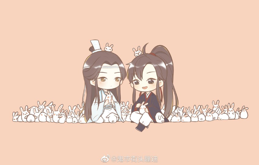 曲终人不散.
魔道祖师_出处微博@鬼市街头蹦迪