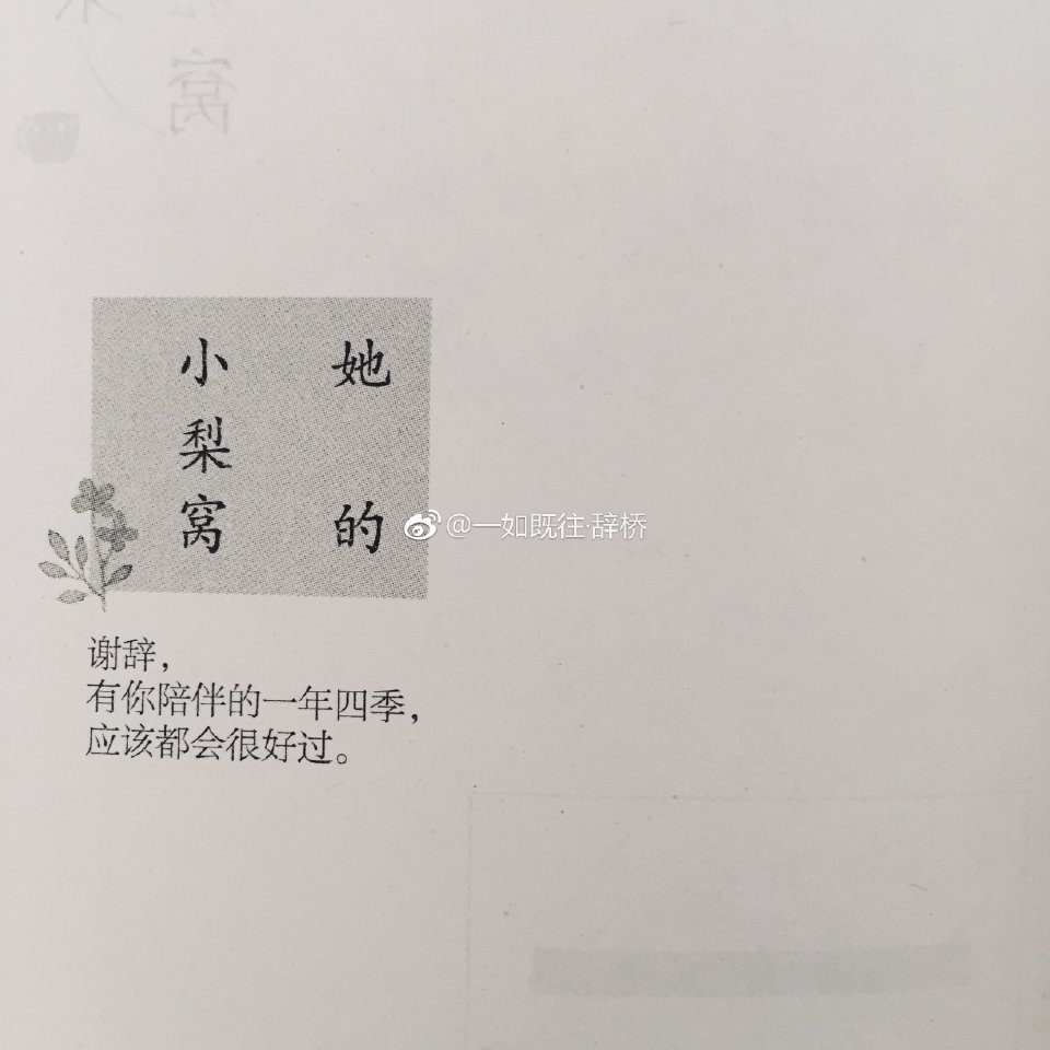 她的小梨涡