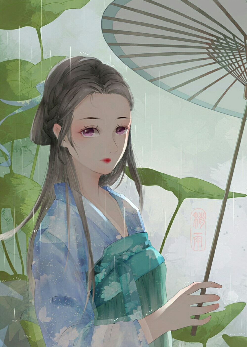 （古风美人）绘师：稍雨