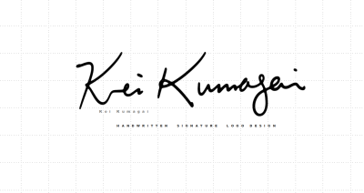 英文签名设计丨handwritten signature logo 