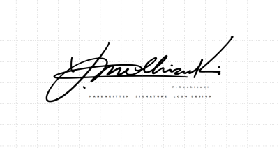 英文签名设计丨handwritten signature logo 