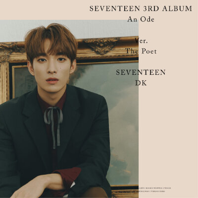 SEVENTEEN 3RD ALBUM 'An Ode' OFFICIAL PHOTO The Poet Ver.
侵权删