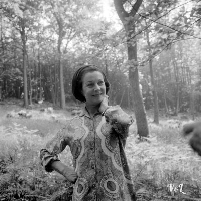 Vivien Leigh photographed by George Douglas at Tickerage Mill, 1965 ​​​