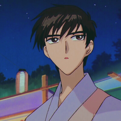 『自截』动漫头像 桃矢 百变小樱