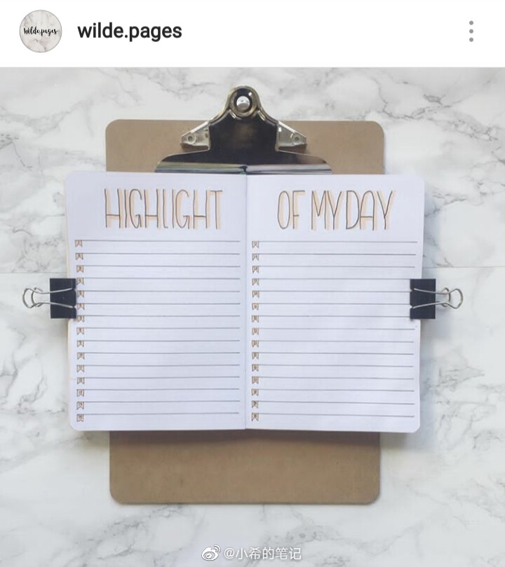 bullet journal