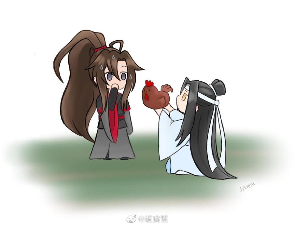 魔道祖师，忘羡
小小羡和汪叽
02