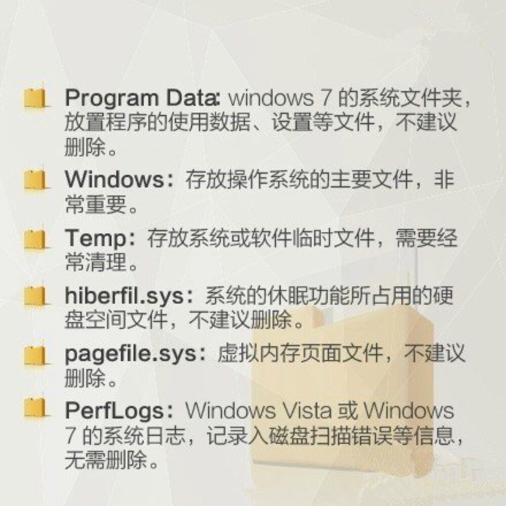 C盘大清理这都不是事