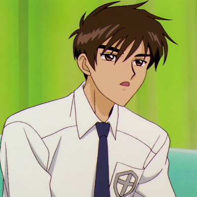 自截 动漫头像 男生头像 日系男生头像 百变小樱 本之本桃矢 雪兔