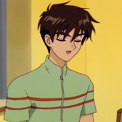 自截 动漫头像 男生头像 日系男生头像 百变小樱 本之本桃矢 雪兔