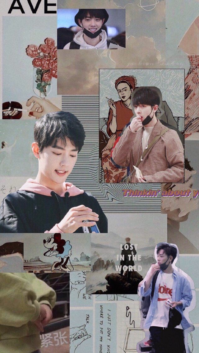 小可爱们，和我分享一下你们手中好看的肖战和一博吧！