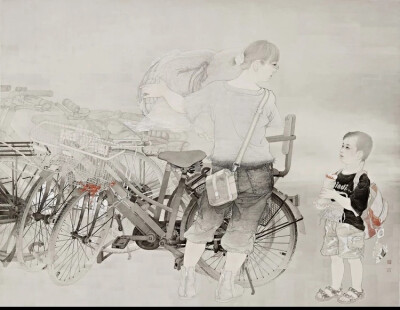 罗寒蕾
1973年生于广西合浦县。1995年毕业于广州美术学院国画系本科，获学士学位。1998年毕业于该系研究生，获硕士学位。1998年任教于华南师大师范大学美术学院，副教授。2006年任中国艺术研究院蒋采苹工作室班主任…