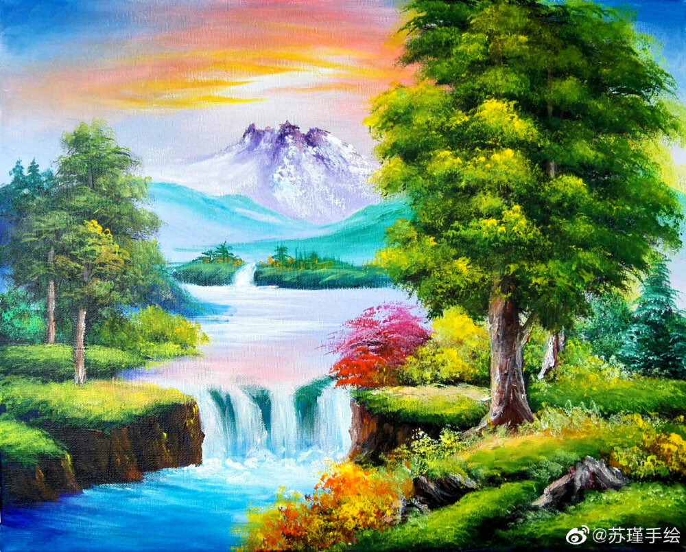 美丽的风景画