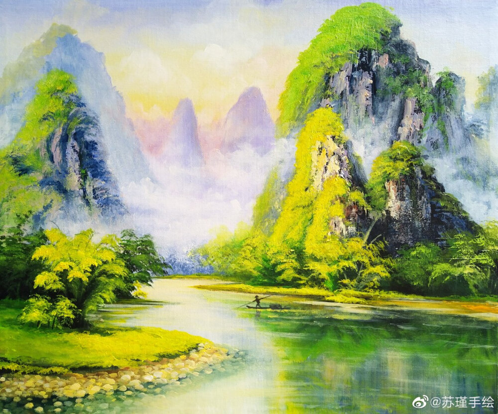 美丽的风景画