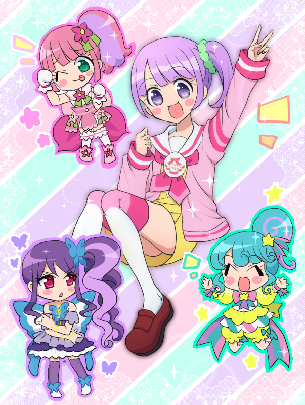 星光乐园真中音珠音皮音花音