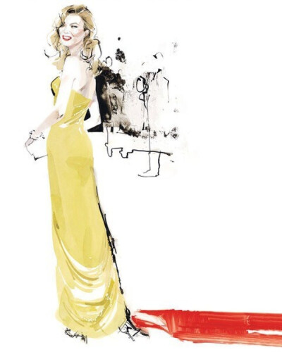 时装艺术家David Downton《女性时装》系