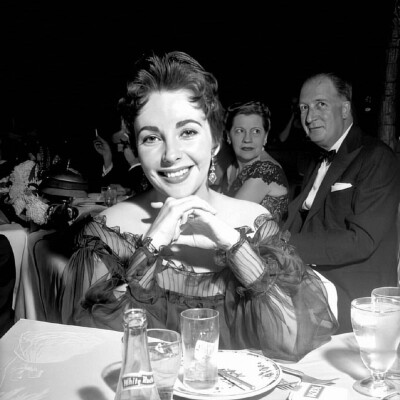 Elizabeth Taylor attending the premiere of “Hit the Deck” at the Cocoanut Grove, c. 1955 ​​​