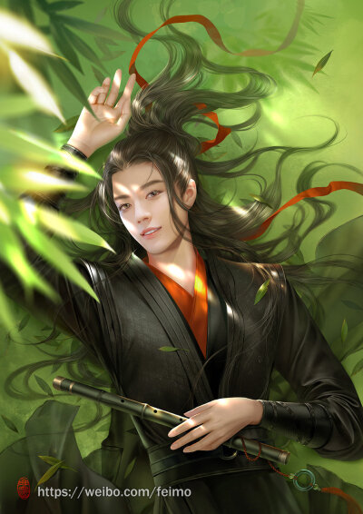 （陈情令）绘师：插画师非墨