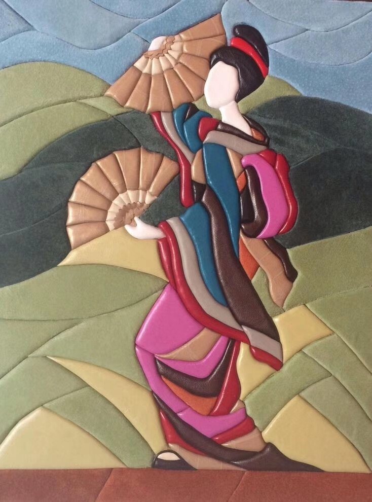 布画
