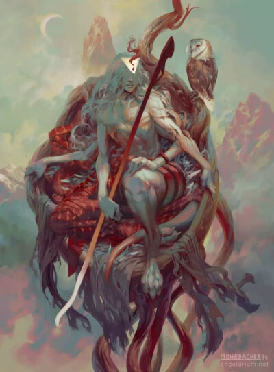 未来感 奇幻插画艺术家 peter mohrbacher