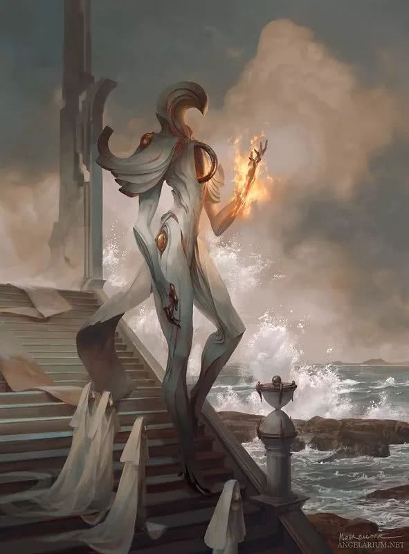 未来感 奇幻插画艺术家 peter mohrbacher