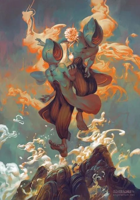 未来感 奇幻插画艺术家 peter mohrbacher